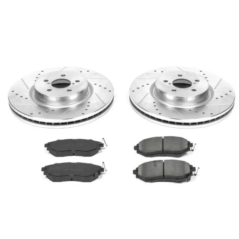 Power Stop 14-18 Subaru Forester Front Z23 Evolution Sport Brake Kit 1