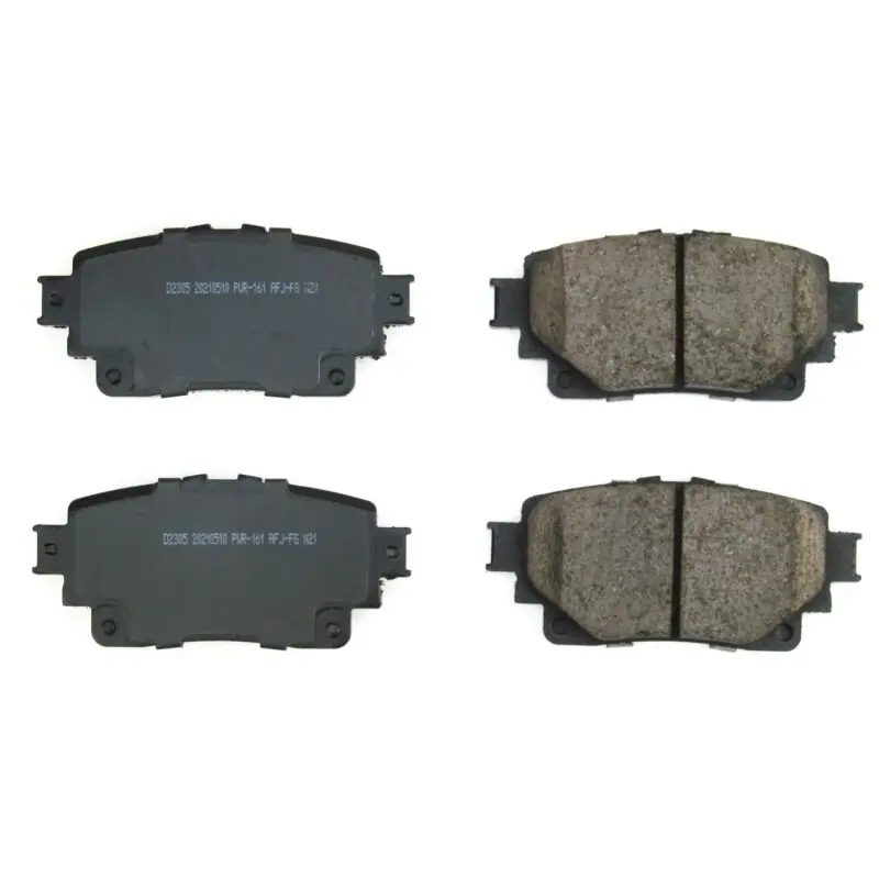 Power Stop 20-21 Toyota Highlander Rear Z16 Evo Ceramic Brake Pads 1