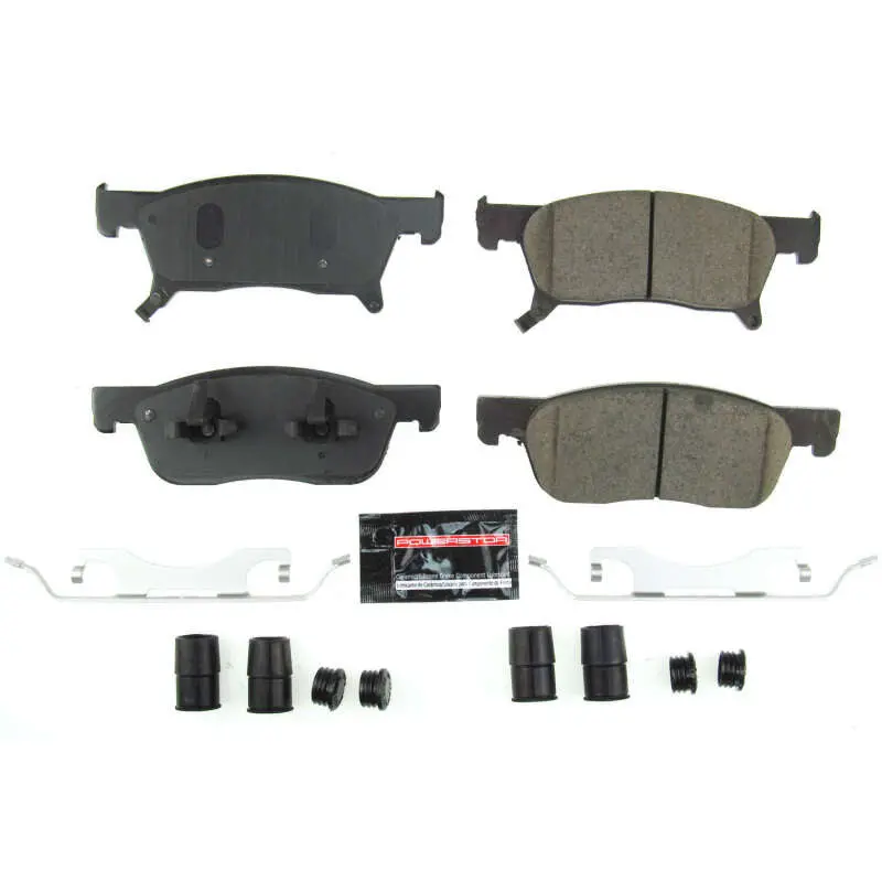 Power Stop 2019 Subaru Ascent Front Z23 Evolution Sport Brake Pads W/Hardware 1