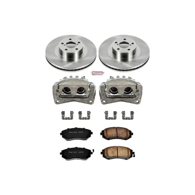 Power Stop 05-06 Saab 9-2X Front Autospecialty Brake Kit W/Calipers 1