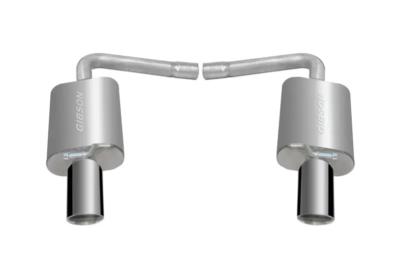 Gibson Stainless Steel Axle-Back Dual Exhaust System For 2011–2018 Ford Explorer Base 3.5L 1