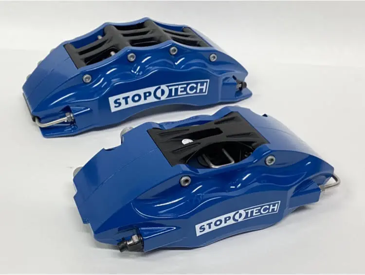 Blue -Tr.341.4.Ta 2005-08 Tacoma 4 Piston Rear Big Brake Kit Disc Conversion With Optional Parking Brake Fits 17" Or Larger Wheels 1