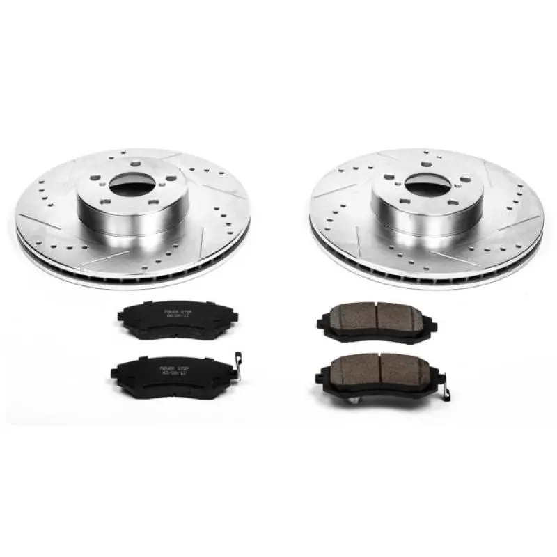 Power Stop 05-06 Saab 9-2X Front Z23 Evolution Sport Brake Kit 1