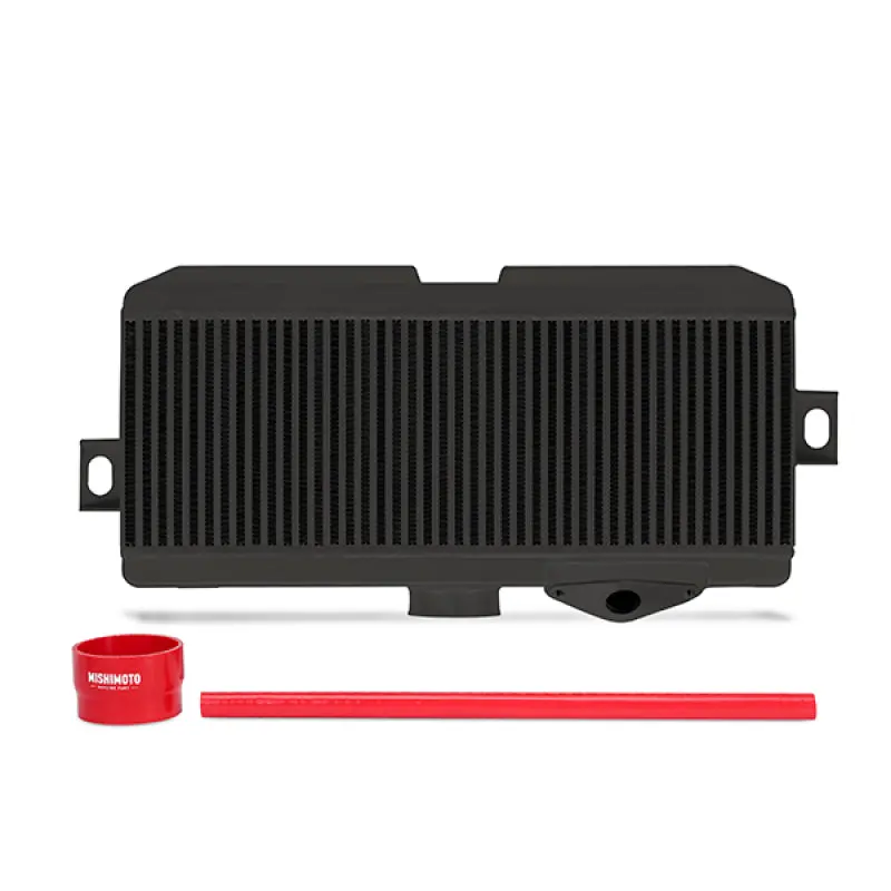 Mishimoto Subaru 08-15 Wrx Sti Top-Mount Intercooler Kit - Powder Coated Black & Red Hoses 1