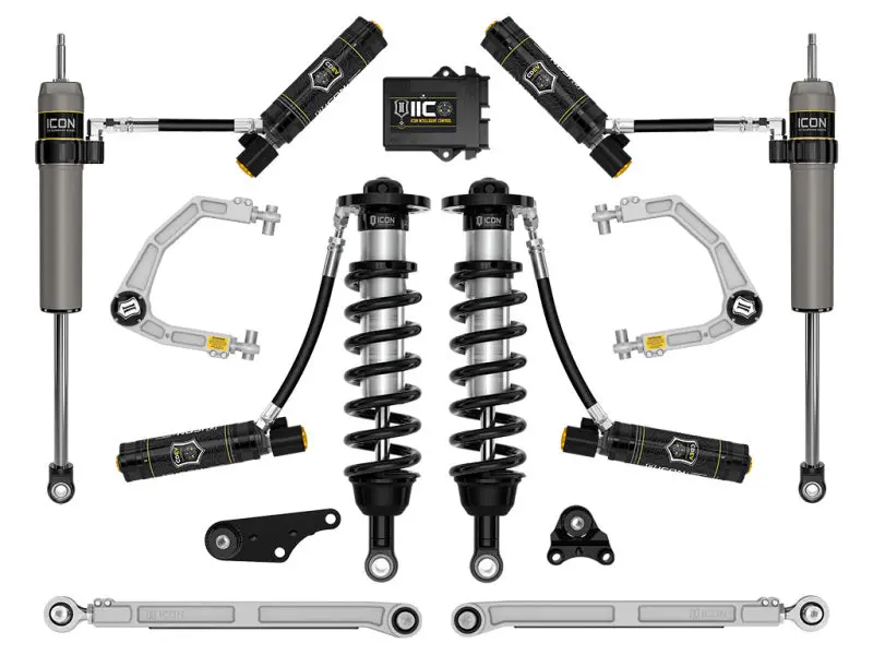 Icon 2024+ Toyota Tacoma 1.25In-3In Stage 10 Suspension System Billet 1