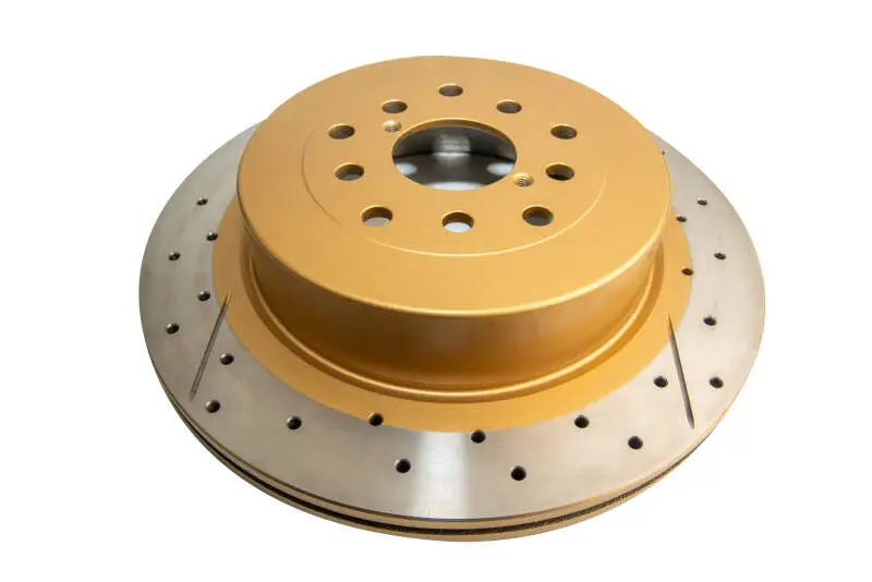 Dba 02-07 Subaru Wrx Sti 10 Stud Hole Rear Drilled & Slotted Street Series Rotor 1