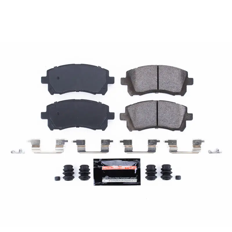 Power Stop 98-02 Subaru Forester Front Z23 Evolution Sport Brake Pads W/Hardware 1