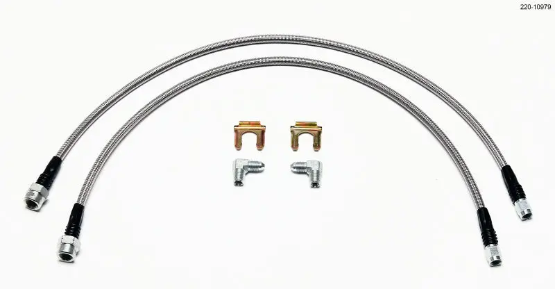 Wilwood Front Brake Flexline Kit For 2007–2011 Gm 1500/2500 Trucks (14.25" Caliper Mount) 1