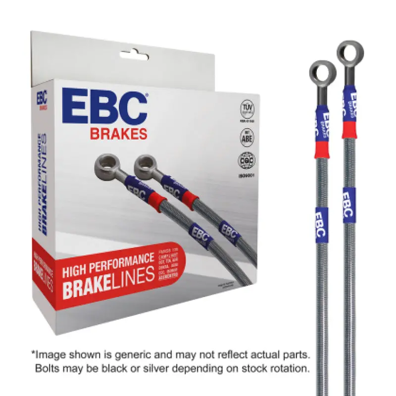 Ebc 15-17 Subaru Wrx Sti 2.5T Stainless Steel Brake Line Kit 2