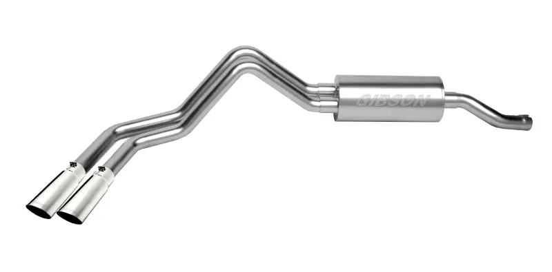 Gibson Dual-Sport Cat-Back Exhaust System For 2001 Silverado 3500 Base (8.1L, 3"/2.5") 1
