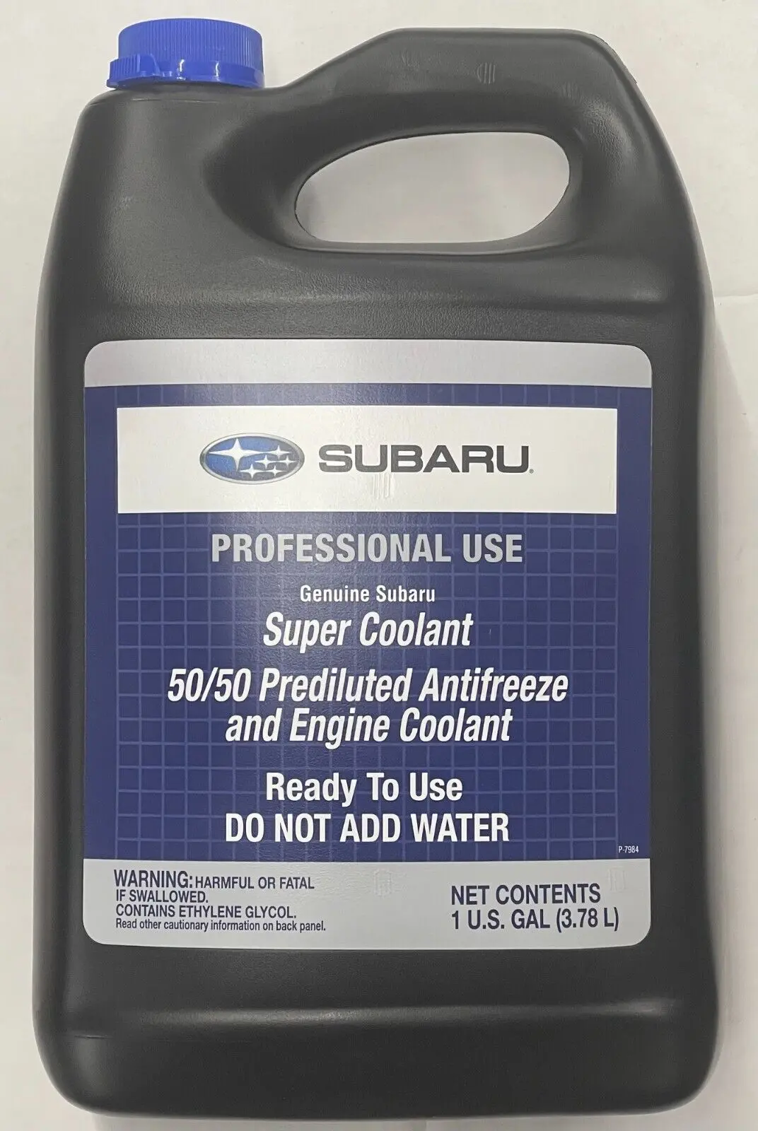 Subaru Long Life Super Coolant 50/50 Blue 1 Gallon 1