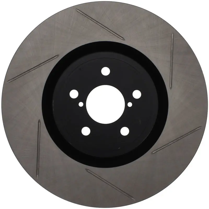 Stoptech Power Slot 04 Sti Front Left Sportstop Slotted Rotor 1