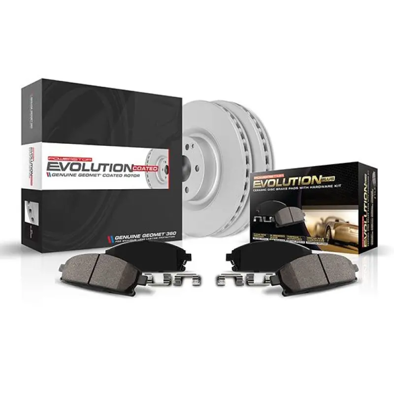 Power Stop 15-17 Subaru Wrx Sti Front Z17 Coated Brake Kit 1
