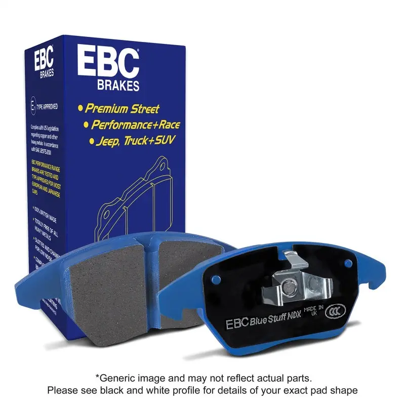 Ebc 2024+ Lexus Gx550 3.4Tt Bluestuff Rear Brake Pads 1