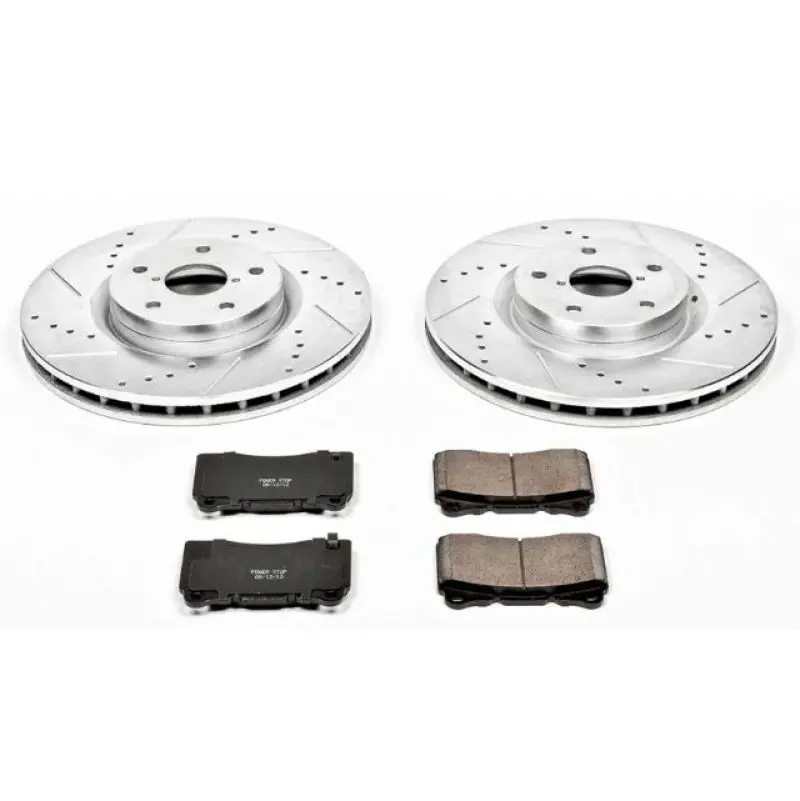 Power Stop 05-14 Subaru Impreza Front Z23 Evolution Sport Brake Kit 1