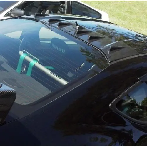 Blox Racing 13-14 Scion/Subaru Fr-S/Brz Vortex Generator Fins For Oem Mast - Abs Black 1