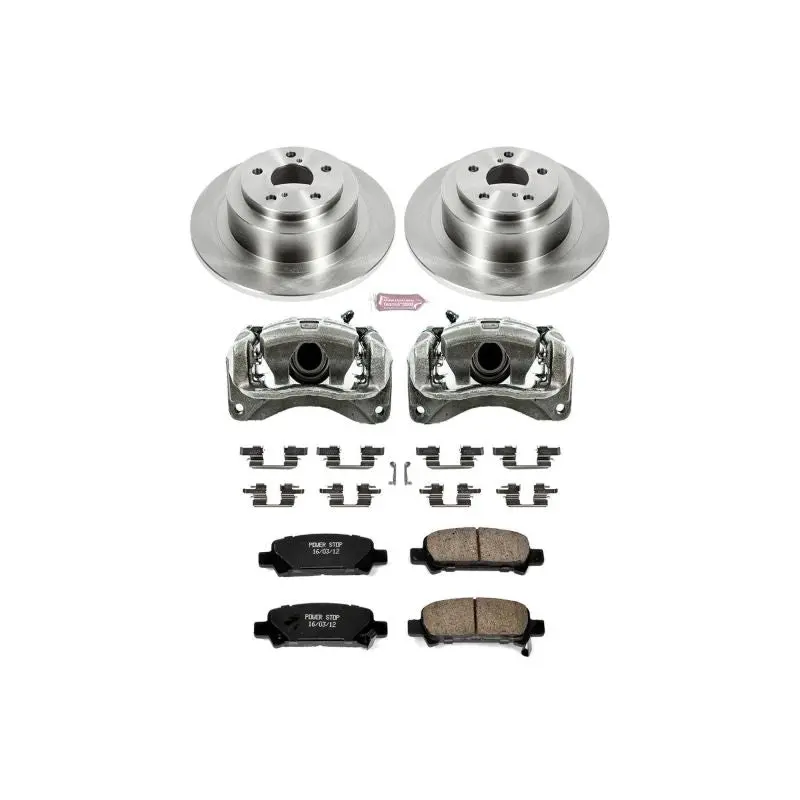 Power Stop 03-06 Subaru Baja Rear Autospecialty Brake Kit W/Calipers 1