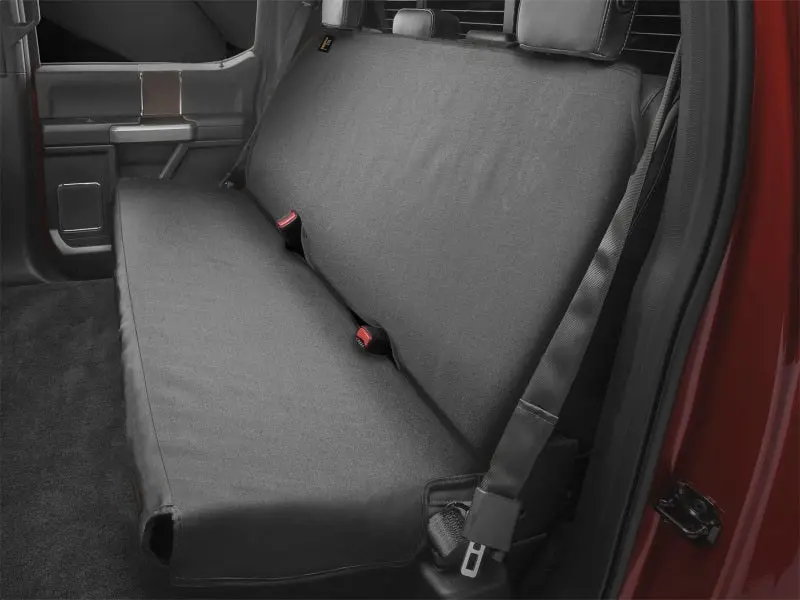 Weathertech 07-12 Acura Mdx / 02-06 Audi S4 / 10-15 Chevy Silverado 1500 Black Rear Seat Protector 1