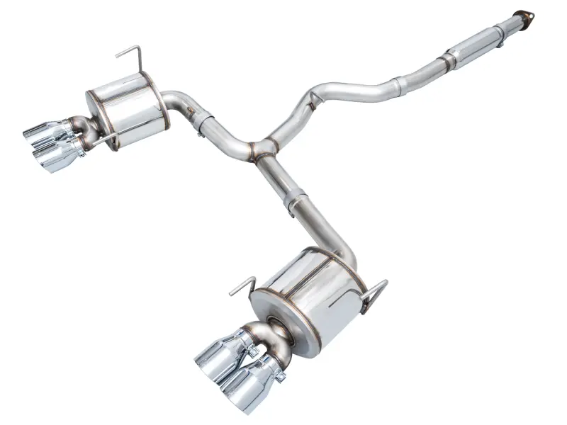 Awe Tuning 2022+ Vb Subaru Wrx Touring Edition Exhaust - Chrome Silver Tips 1