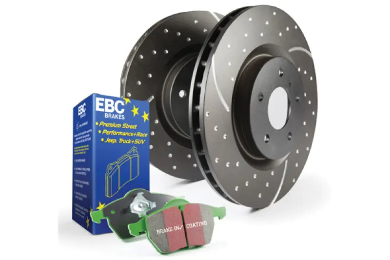Stage 3 Brake Upgrade Kit – Greenstuff6000 Pads Paired With Gd Performance Rotors 1