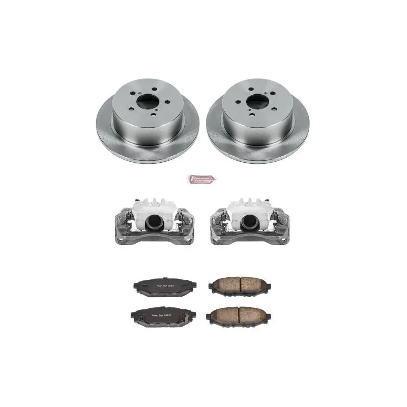 Power Stop 06-09 Subaru Legacy Rear Autospecialty Brake Kit W/Calipers 1