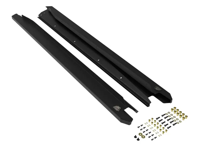 Afe Power 15-19 Subaru Outback H4 2.5L / H6 3.6L Terra Guard Trail Steps - Black 1