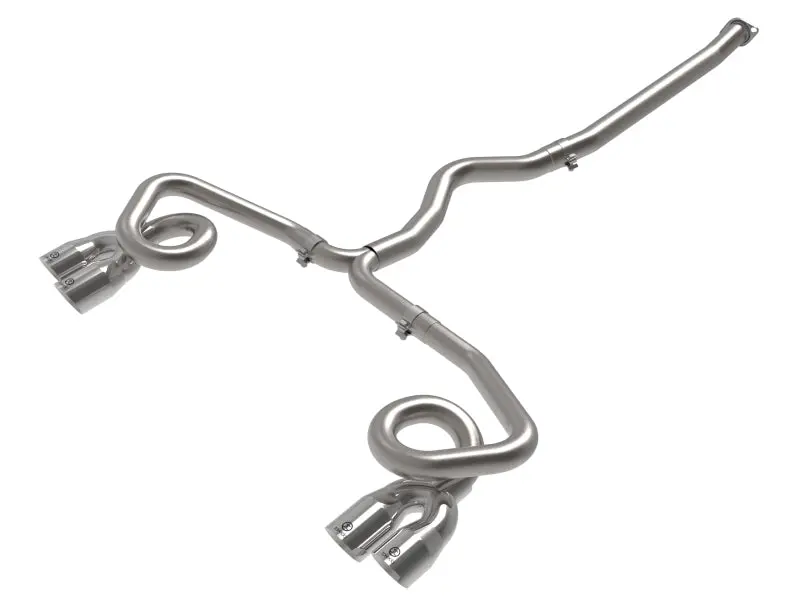 Afe Power Takeda 3In To 2-1/2In 304 Ss Cat-Back Exhaust W/ Polished Tips 22-23 Subaru Wrx H4-2.4L(T) 1