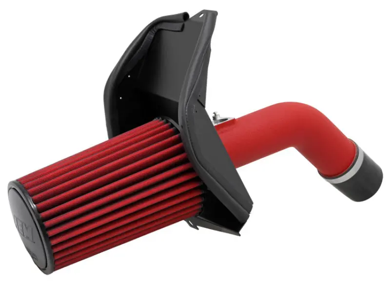 Aem 08-11 Wrx/Sti Wrinkle Red Cold Air Intake 1