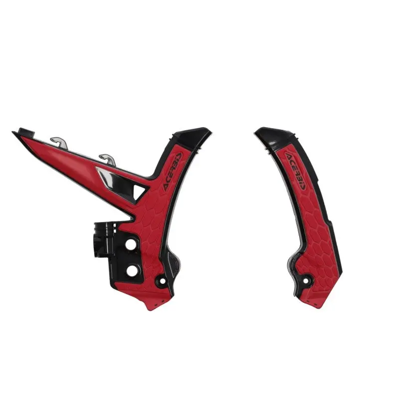 Acerbis X-Grip Frame Guards For Gasgas Mc/Ec/Ex Models (2024) – Black And Red 1