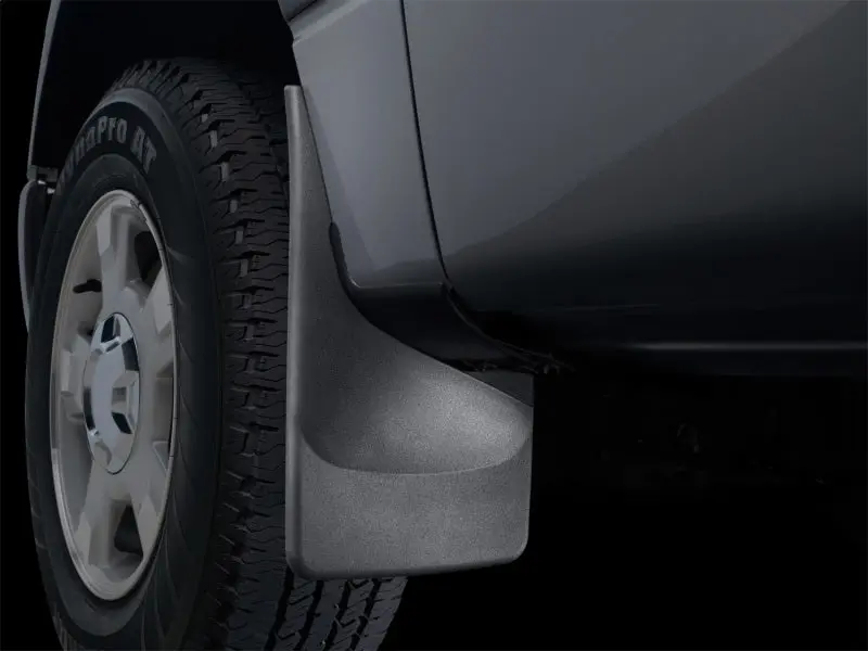 Weathertech 2019+ Subaru Ascent No Drill Mudflaps - Black 1
