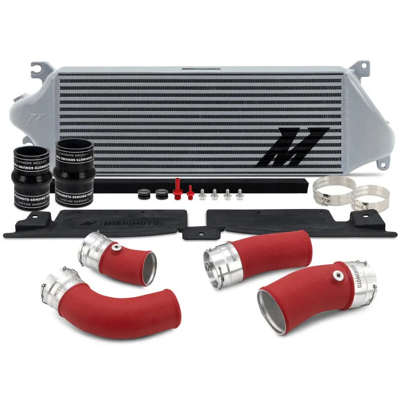 Mishimoto 24+ Tacoma Performance Intercooler Kit - Sl Cooler - Rd Pipes 1