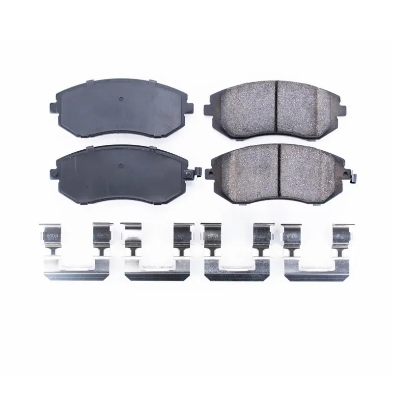 Power Stop 05-06 Saab 9-2X Front Z17 Evolution Ceramic Brake Pads W/Hardware 2