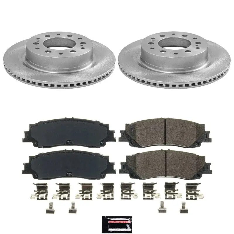 Power Stop 23-24 Toyota Sequoia Rear Autospecialty Brake Kit 1