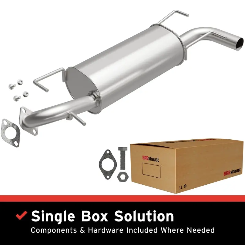 Bre Exhaust 08-11 Impreza 2.5L Muffler Kit 1