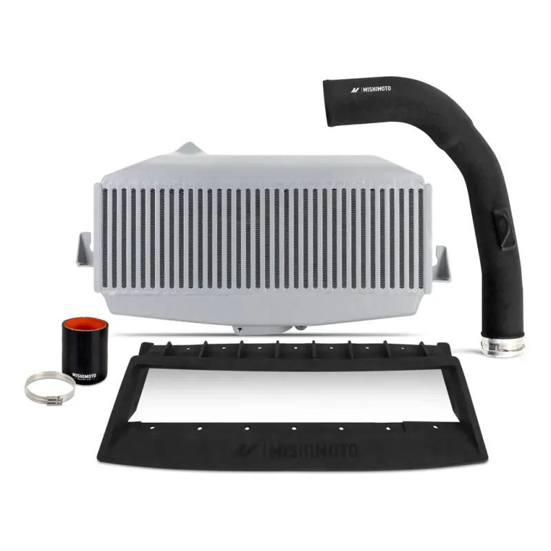 Mishimoto 22+ Wrx Tmic Kit Silver Core Black Pipes 1