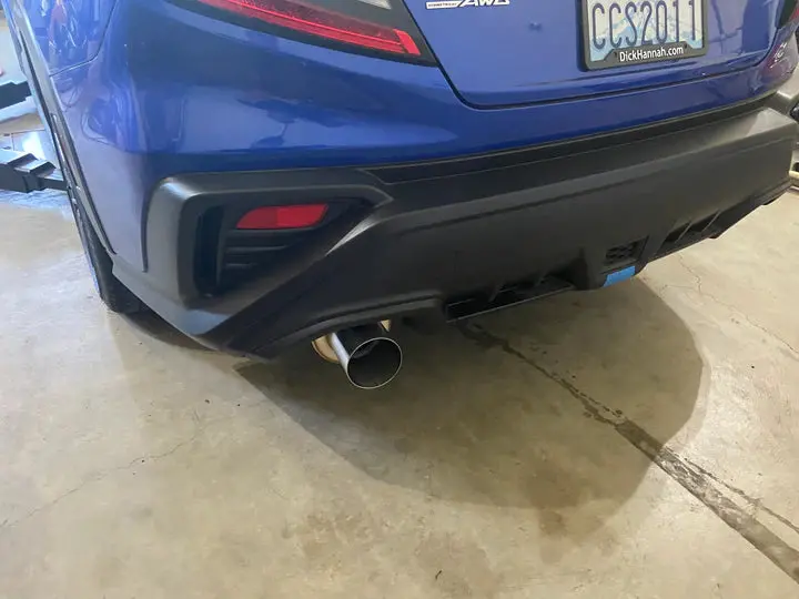 Ets '22+ Subaru Wrx Single Exit Catback Exhaust System 1
