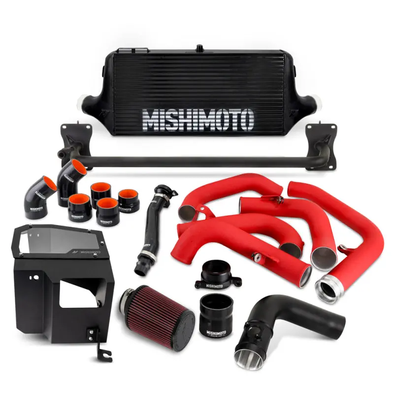 Mishimoto 2022+ Wrx Intercooler Kit W/ Intake Bk Core Wrd Pipes 1