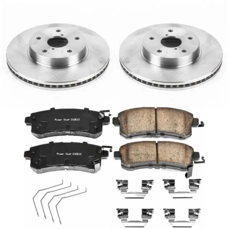 Power Stop 15-18 Subaru Legacy Front Autospecialty Brake Kit 1