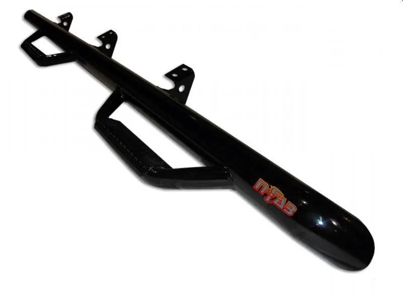 N-Fab Nerf Step 05-15 Toyota Tacoma Double Cab 6Ft Bed - Tex. Black - W2W - 2In 1