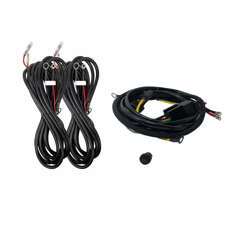 Kc Hilites Platform One Profile Sidecast 4-Light Wiring Kit For 24-25 Toyota Tacoma Double Cab 1