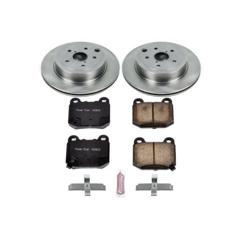 Power Stop 08-14 Subaru Impreza Rear Autospecialty Brake Kit 1