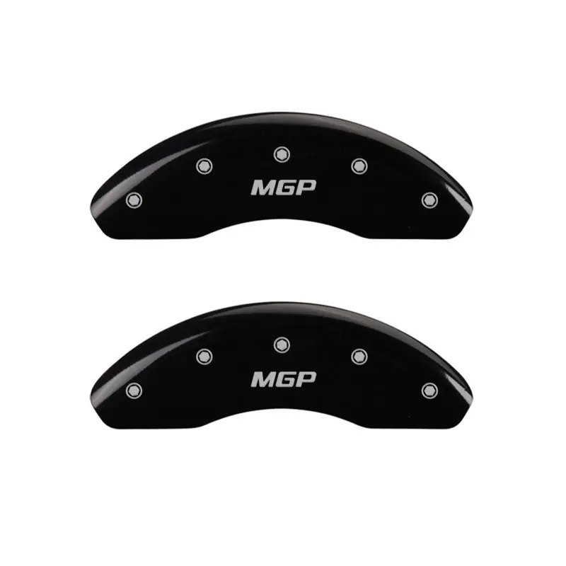 Mgp Engraved Caliper Covers – Front Pair, Black Finish With Silver Accent, For 2018 Ram Promaster City 1