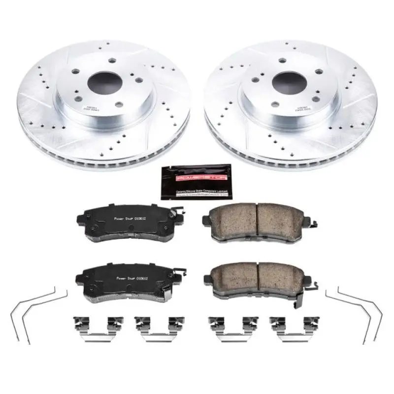Power Stop 15-18 Subaru Legacy Front Z23 Evolution Sport Brake Kit 1