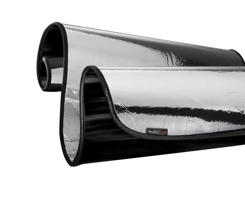 Weathertech 23-24 Subaru Outback Sunshade - Silver/Black 1