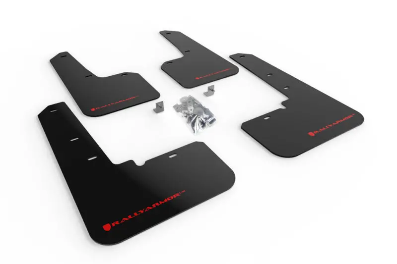 Rally Armor 20-25 Subaru Outback Black Ur Mud Flap W/Red Logo 1