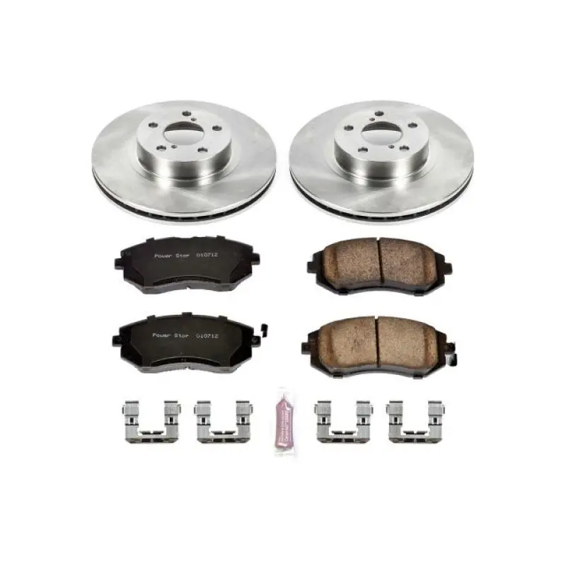 Power Stop 05-06 Saab 9-2X Front Autospecialty Brake Kit 1