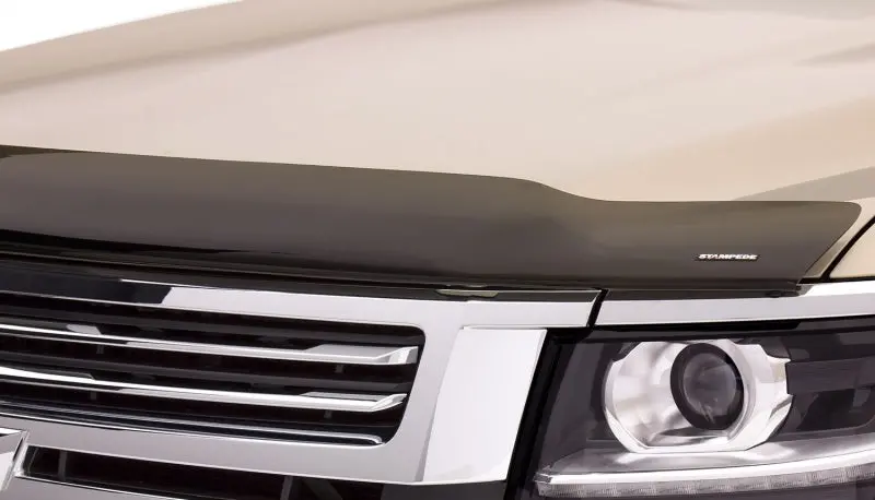 Stampede Vigilante Hood Protector – Smoke Finish, Custom Fit For 2015–2019 Chevrolet Tahoe 1