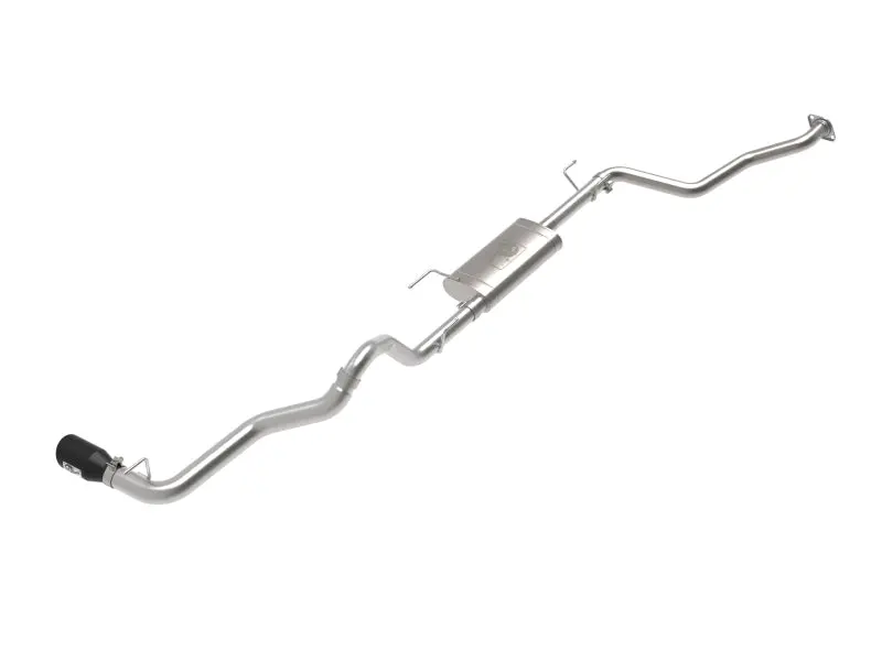 Afe 2024 Toyota Tacoma L4 2.4L Apollo Series 2.5-3In 409 Ss Steel Cat-Back Exhaust W/Black Tips 1