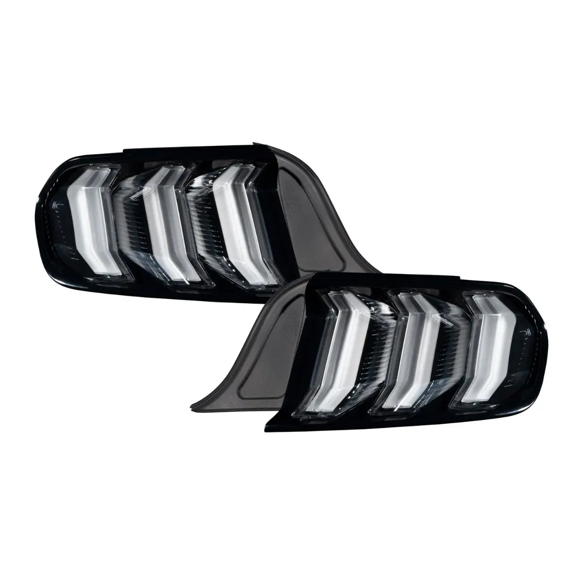 Form Lighting - 2015-2022 Ford Mustang Led Tail Lights Clear (Pair) 1