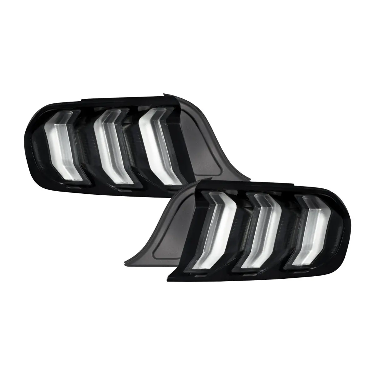 Form Lighting - 2015-2022 Ford Mustang Led Tail Lights Smoke (Pair) 1
